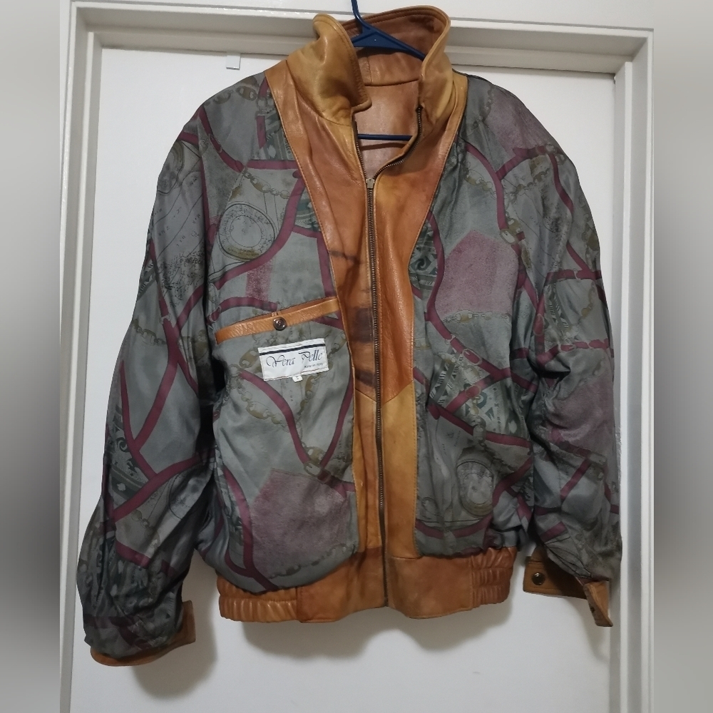 Vera Pelle Vintage Leather Jacket - Picture 4 of 9